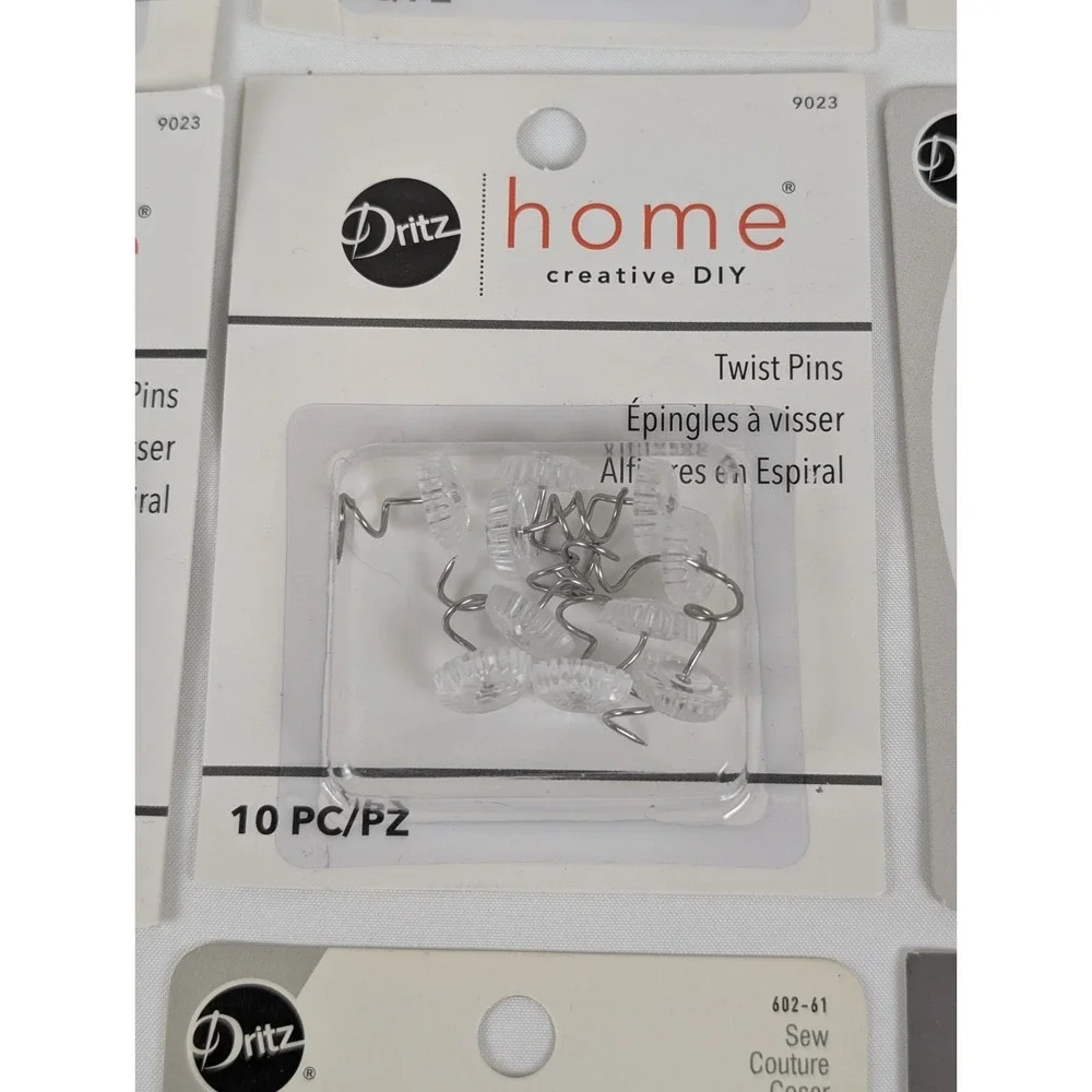 150 Pcs Bed Skirt Pins Clear Heads Twist Pins for Upholstery Slipcovers Couches